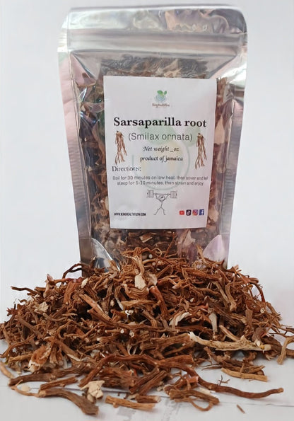 Wild harvested jamaica sarsaparilla root