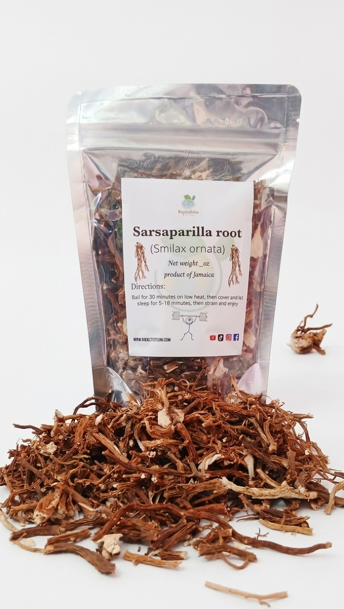 Wild harvested jamaica sarsaparilla root