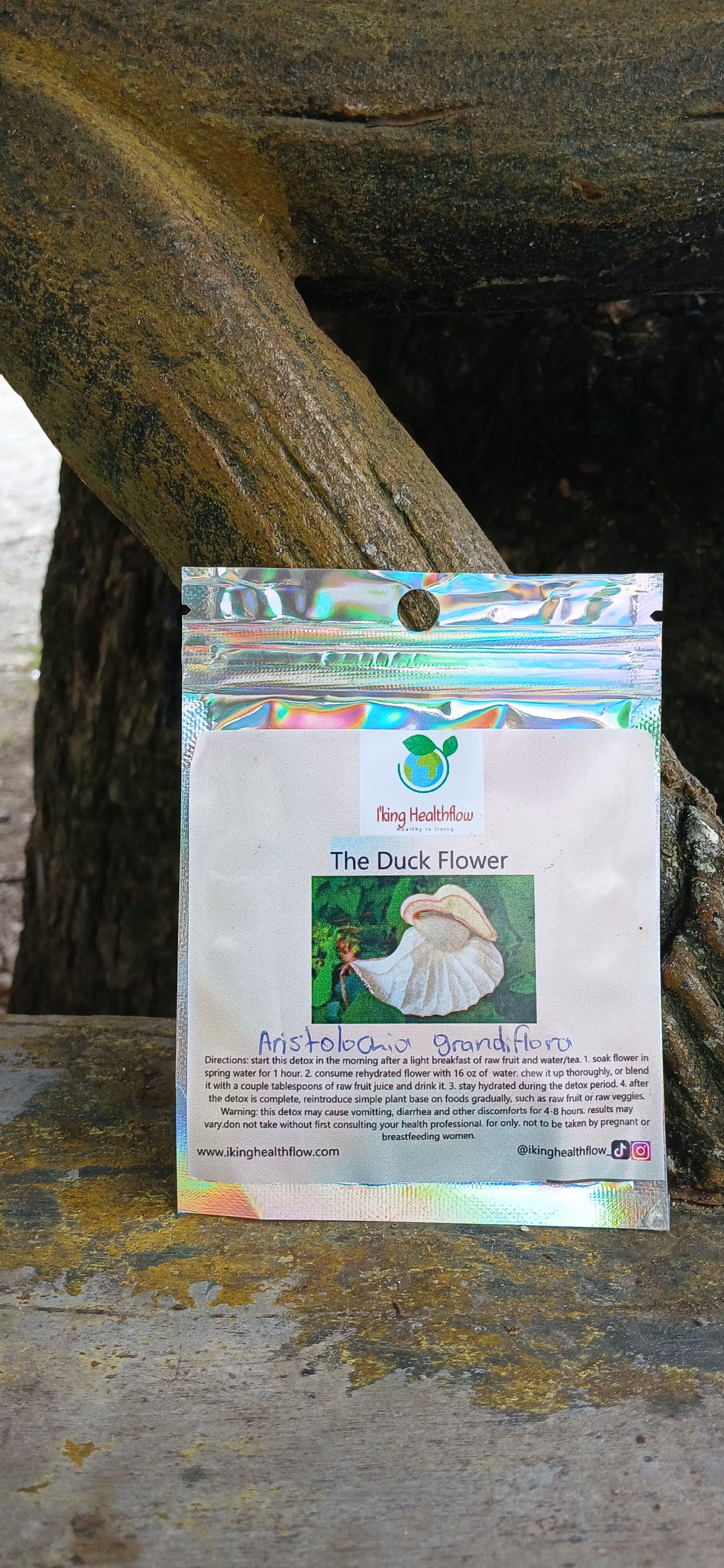 Jamaican duck flower detox