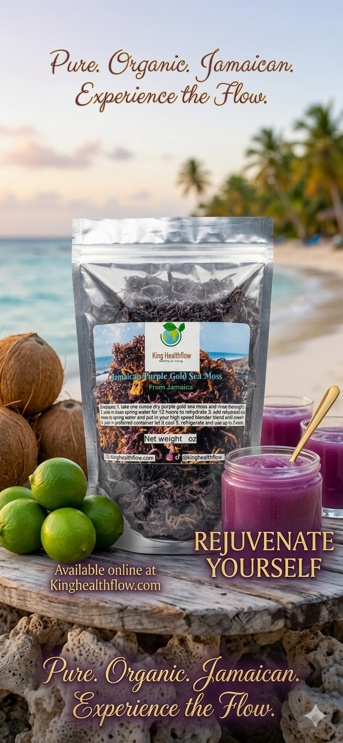 Jamaican thick Purple Sea Moss